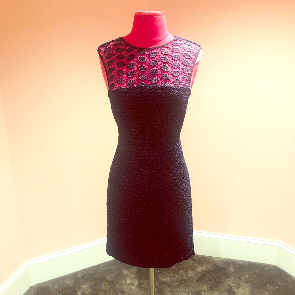 Diane von Furstenberg lace cocktail dress